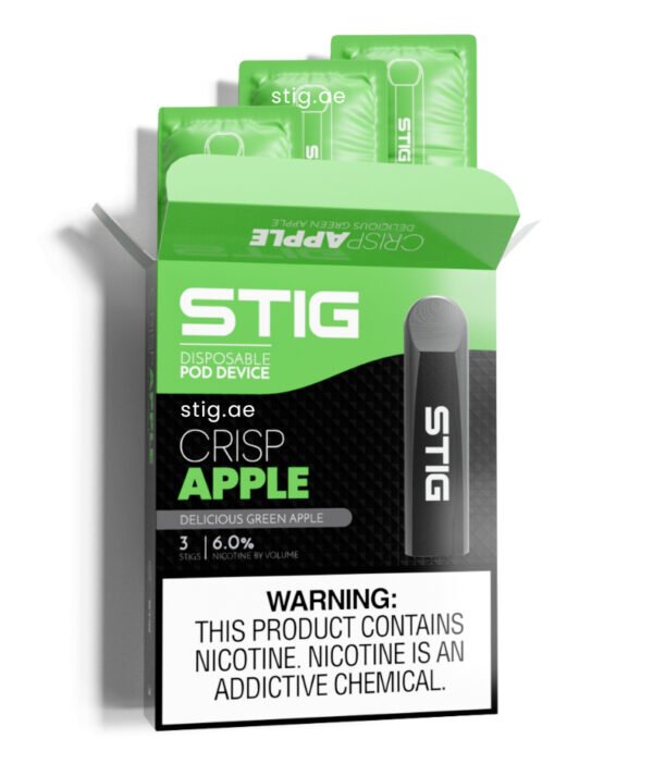 Stig Crisp Apple Disposable Pod Device in Dubai, UAE