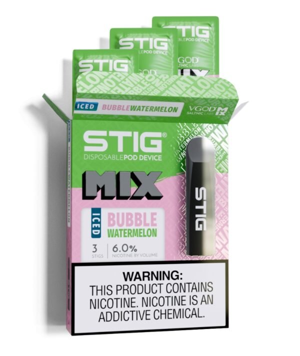 Stig Iced Bubble Watermelon Disposable Pod Device in Dubai, UAE