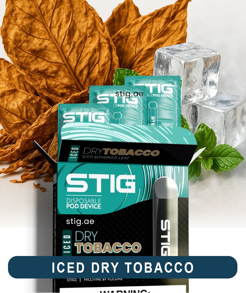 Stig Iced Dry Tobacco Disposable Pod Device 2 Stig Iced Dry Tobacco Disposable Pod Device in Abu Dhabi, UAE